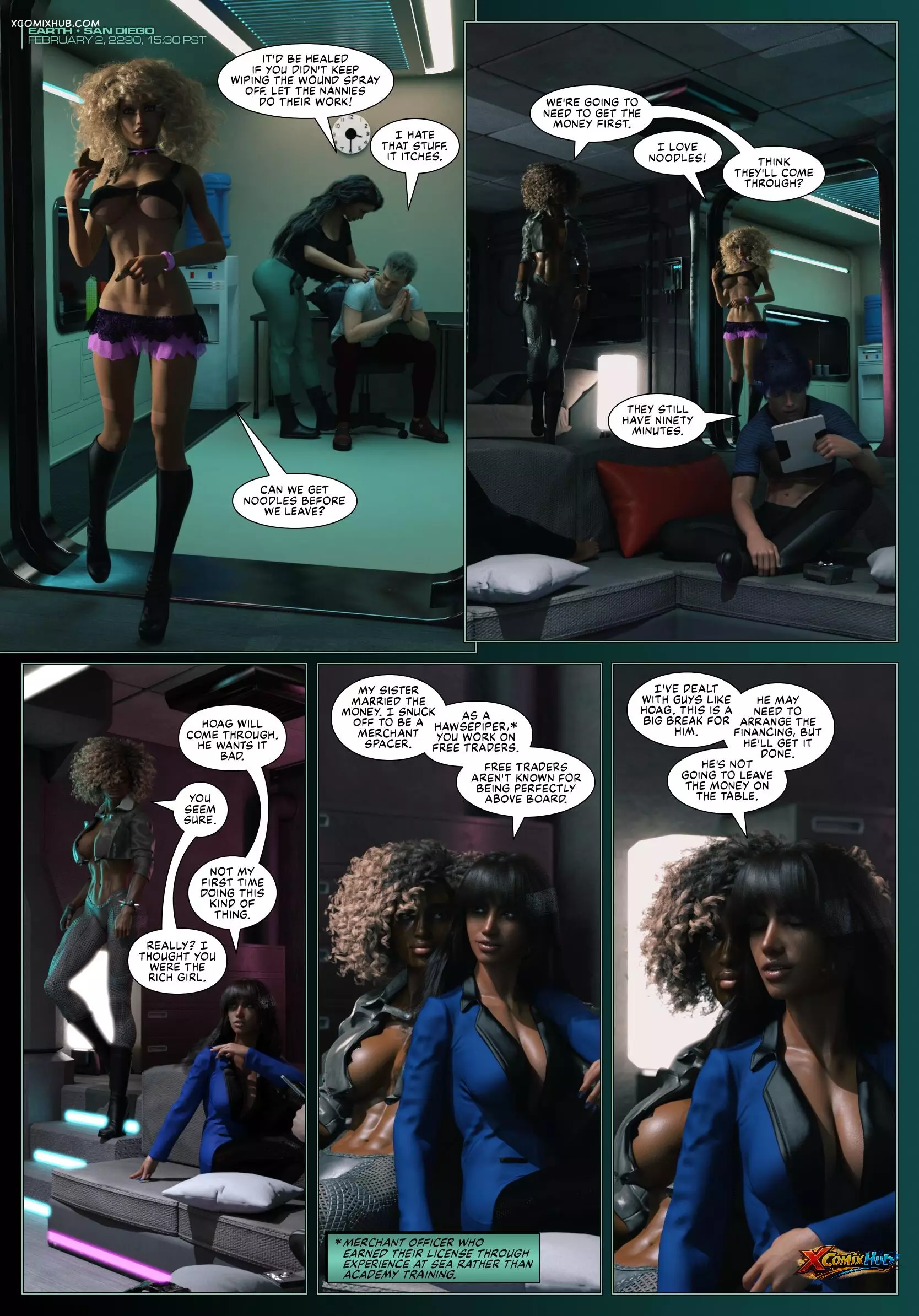 Pirates Of The Coal Sack Chapter 26 Dangerouslines 016 Comic Page 16